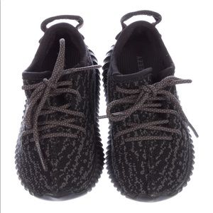 Yeezy x Adidas Infant toddler baby  Boost 350 "Pirate Black" size 6 black NWT